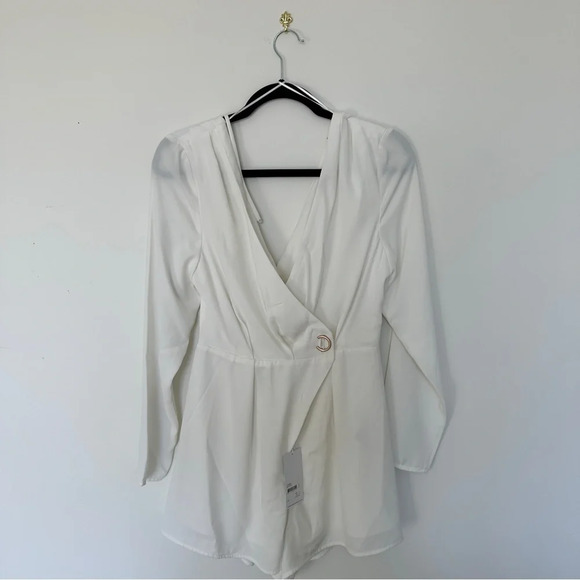 *NWT* FINDERS KEEPERS | Rae Romper Ivory | M - Picture 10 of 16